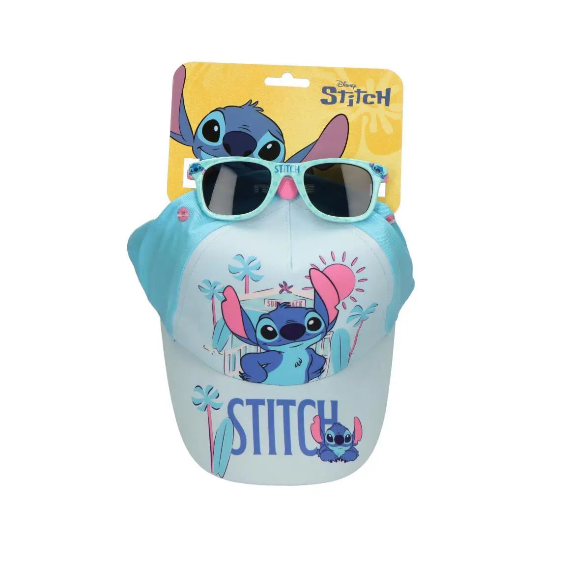 Set gorra y gafas de sol Stitch niños