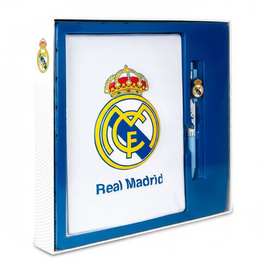 Set libreta 3D con bolígrafo Real Madrid CF - rotuladores