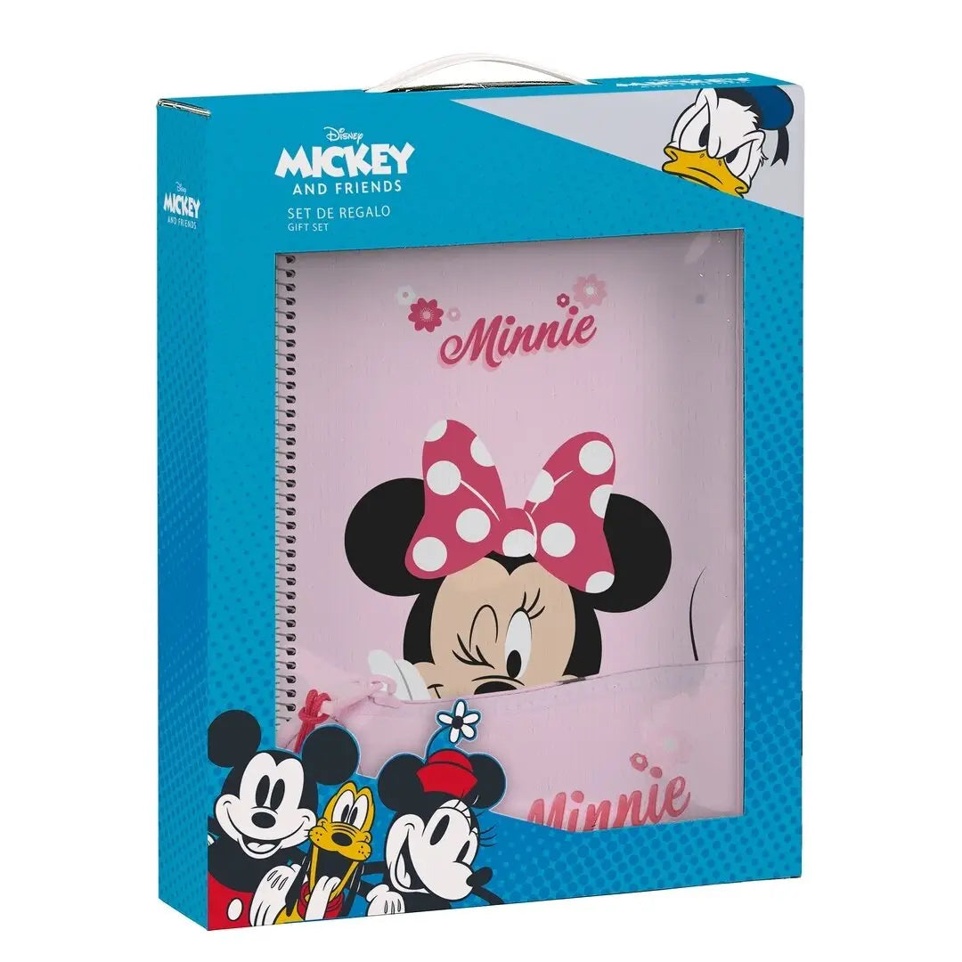 Set de regalo con papelería Minnie Mouse Disney naive - Estuche