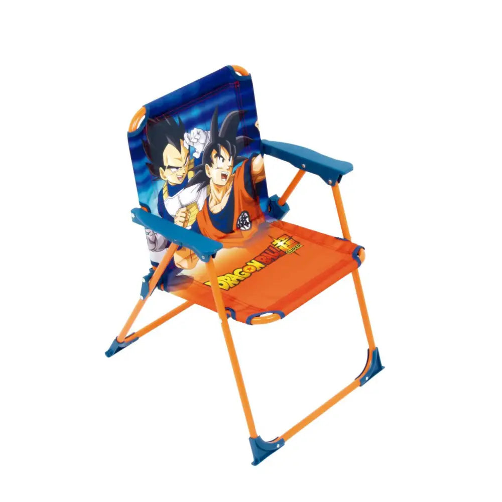 Silla Dragon Ball plegable infantil para interior exterior playa piscina 38X32X53CM