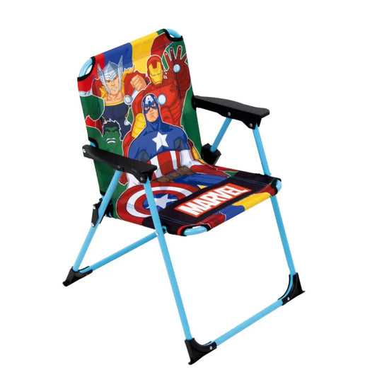 Silla Marvel plegable infantil para interior exterior playa piscina 38X32X53CM