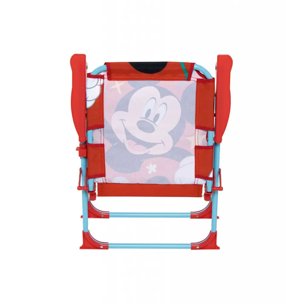 Silla Mickey plegable infantil para interior exterior playa piscina 38X32X53CM