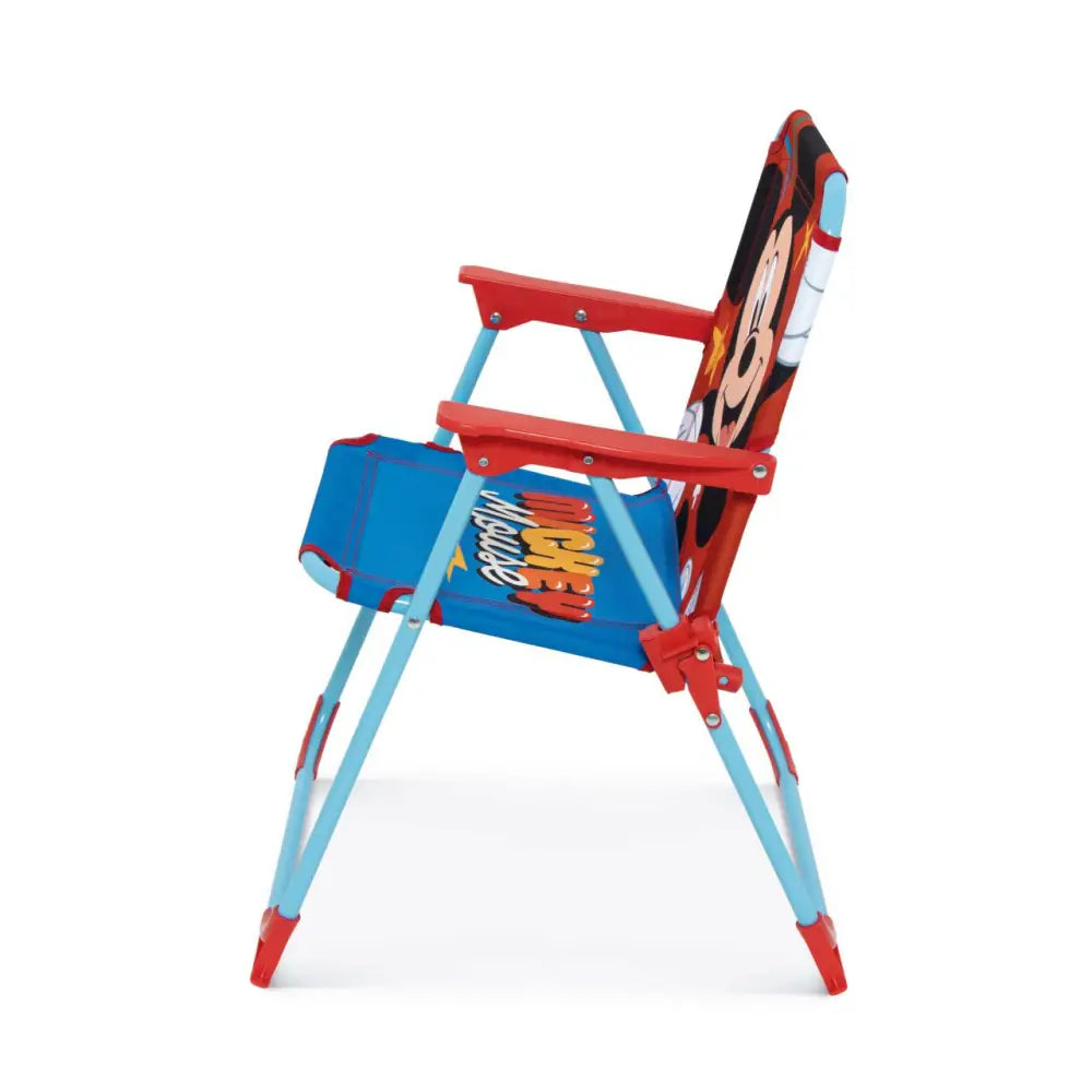 Silla Mickey plegable infantil para interior exterior playa piscina 38X32X53CM