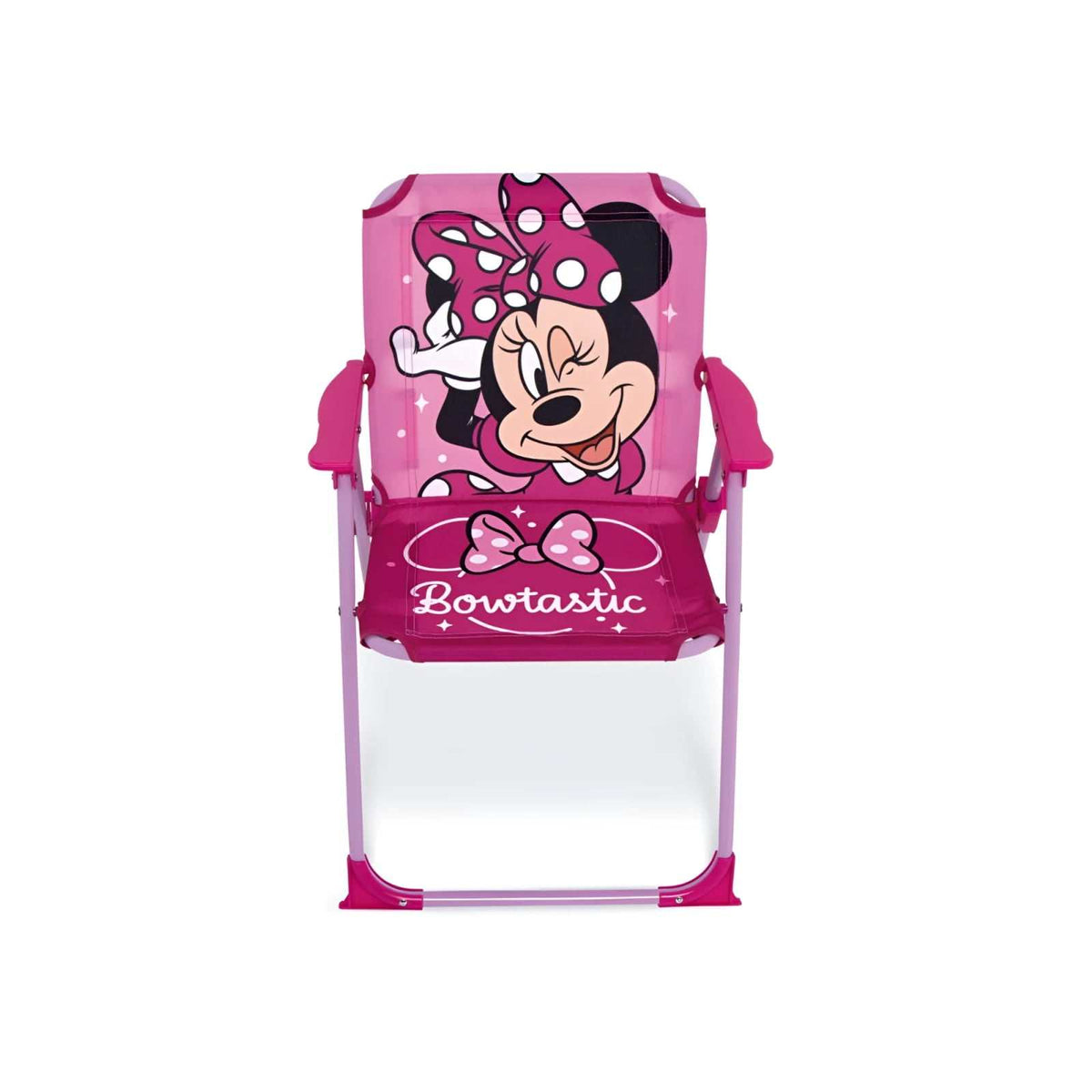 Silla Minnie plegable infantil para interior y exterior