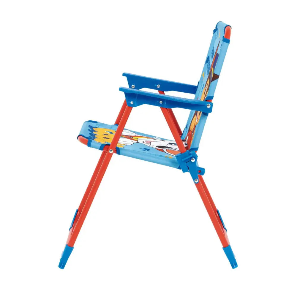 Silla Patrulla Canina plegable infantil para interior exterior playa piscina 38X32X53CM
