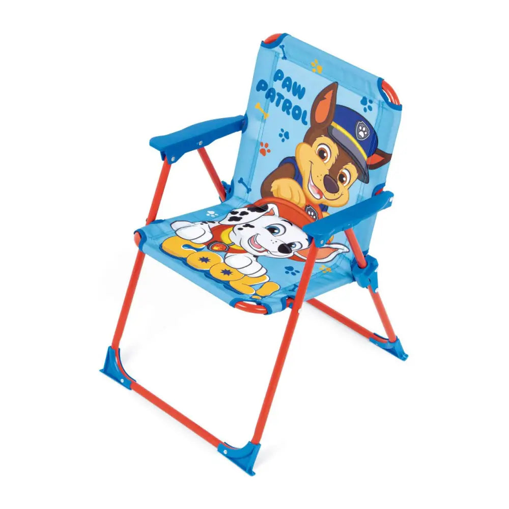 Silla Patrulla Canina plegable infantil para interior exterior playa piscina 38X32X53CM