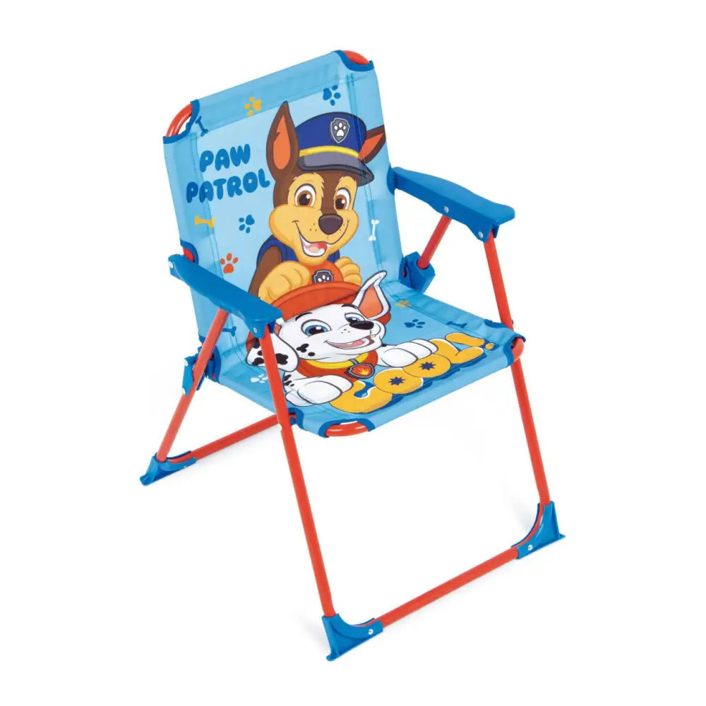 Silla Patrulla Canina plegable infantil para interior exterior playa piscina 38X32X53CM