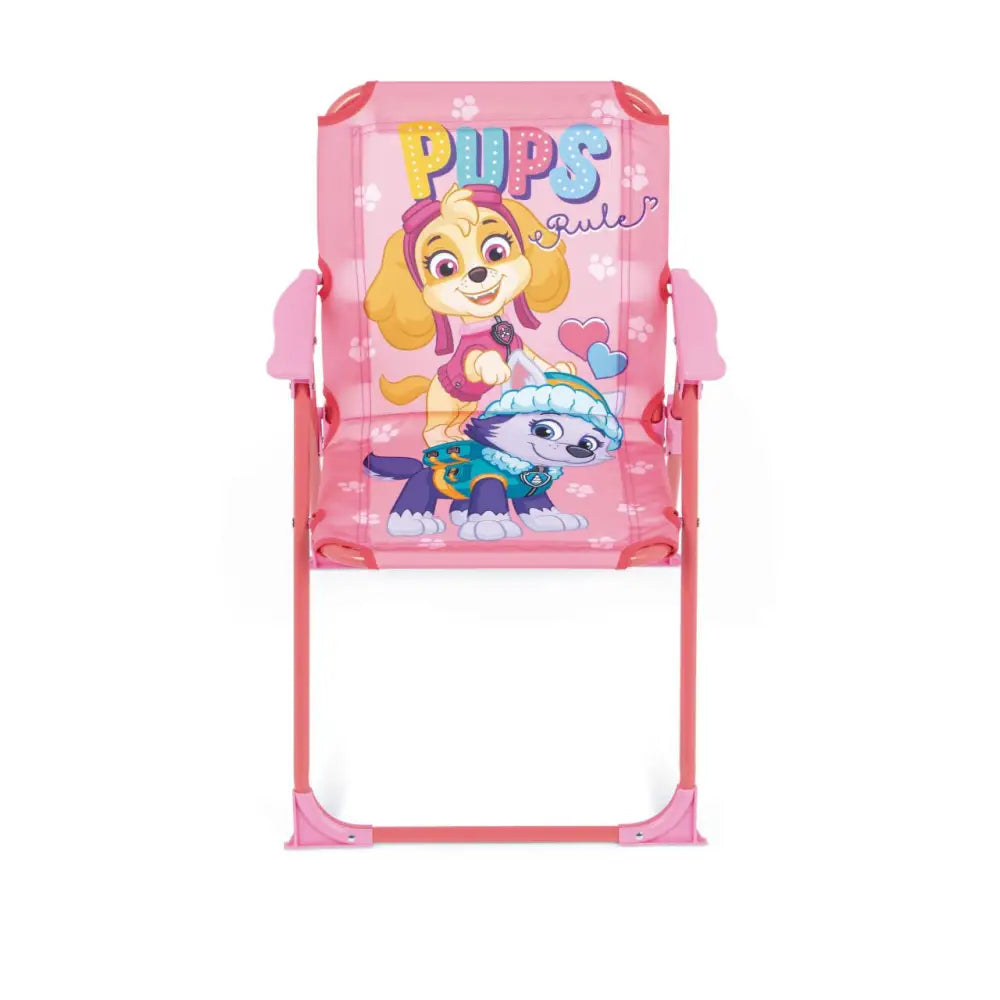 Silla Patrulla Canina Sky plegable infantil para interior exterior playa piscina 38X32X53CM