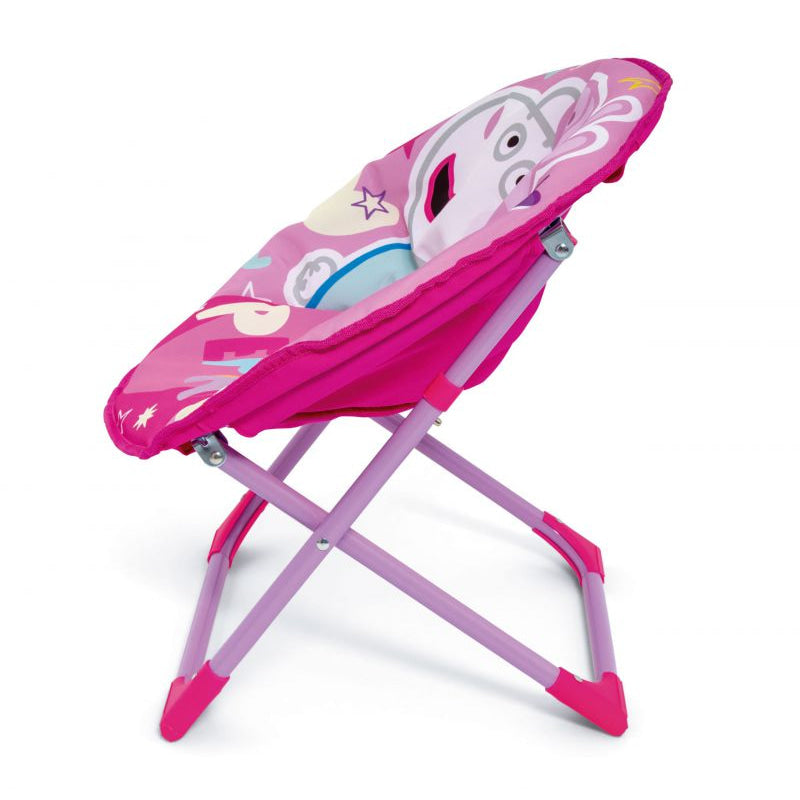 Silla de Peppa Pig con forma luna 50x50x50cm