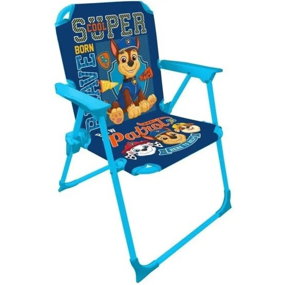 Silla plegable infantil Paw Patrol para interior exterior playa piscina