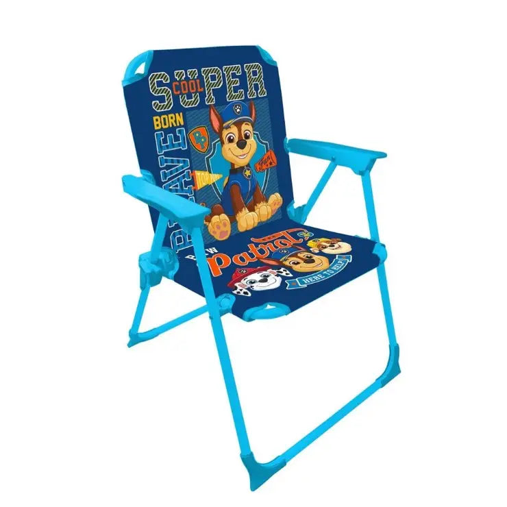 Silla plegable infantil Paw Patrol para interior exterior playa piscina