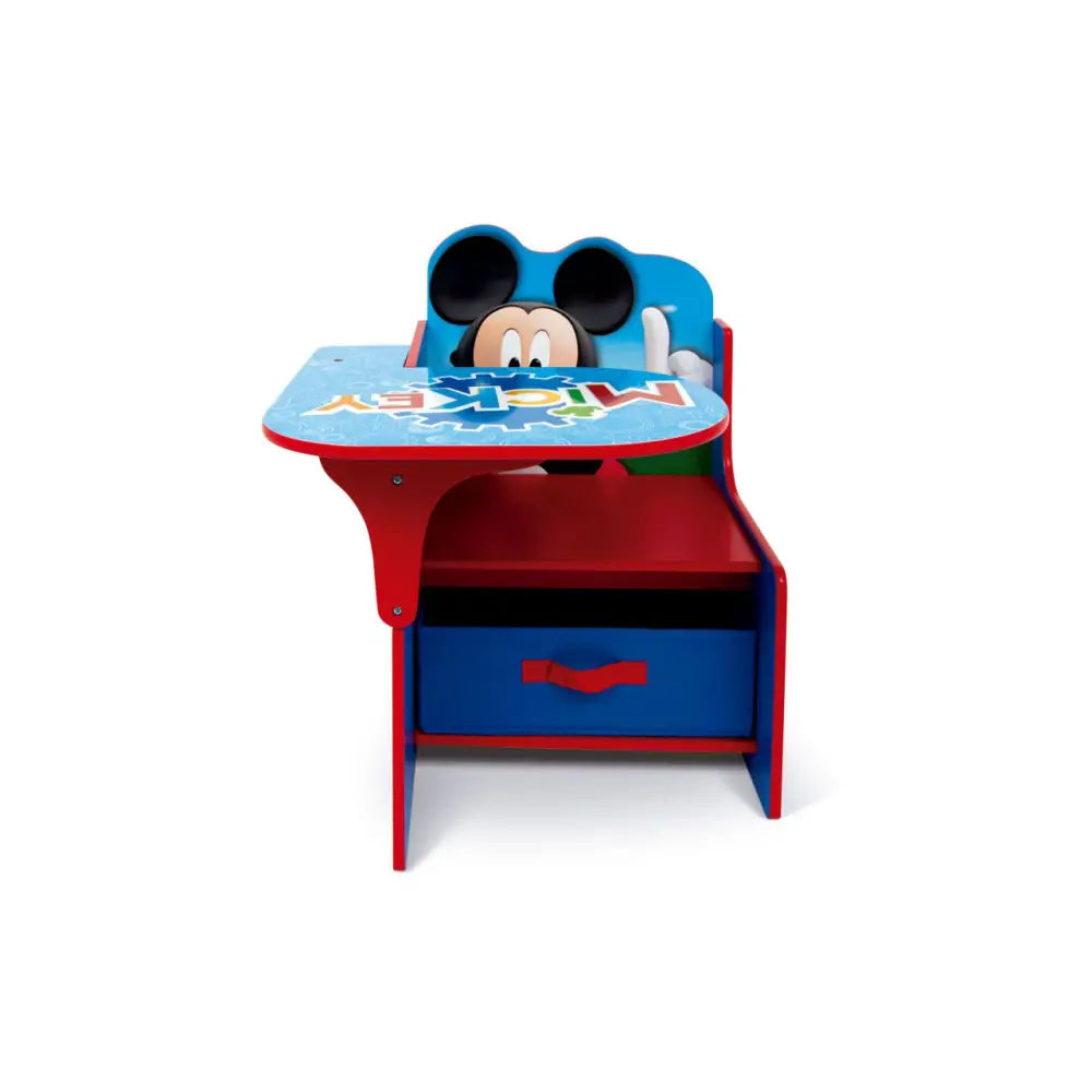 Silla Pupitre infantil con cajón de Mickey Disney