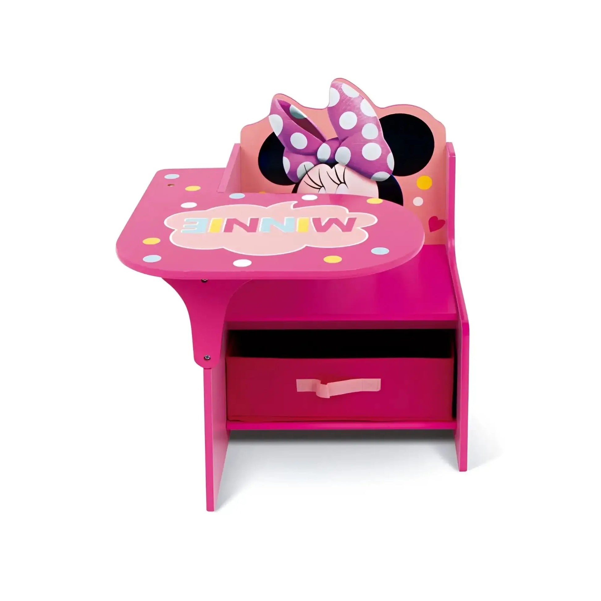 Silla Pupitre infantil con cajón de MINNIE MOUSE DISNEY