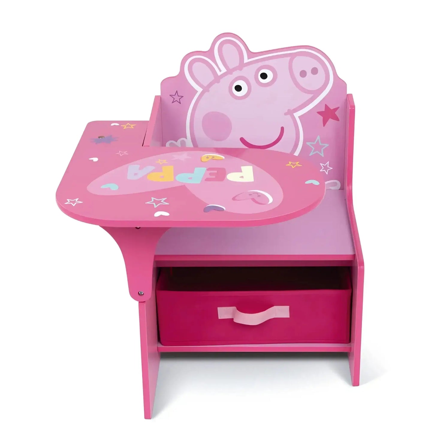 Silla Pupitre infantil con cajón de PEPPA PIG