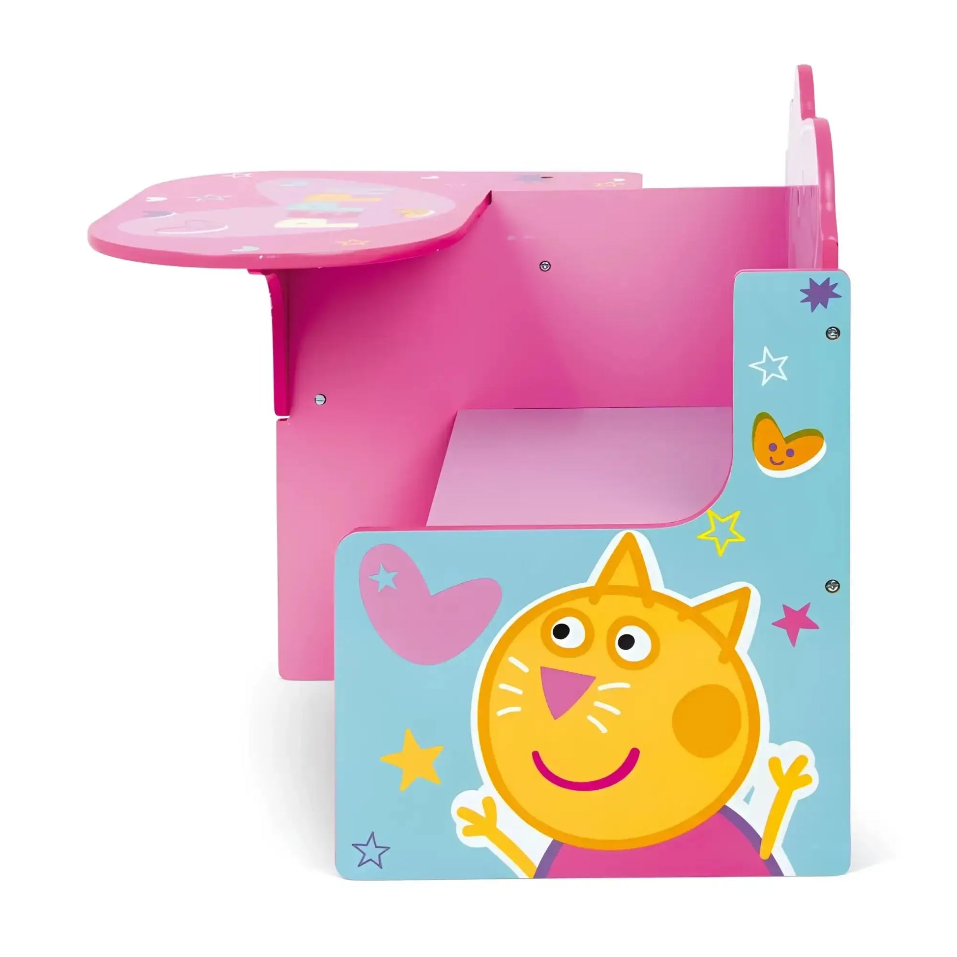 Silla Pupitre infantil con cajón de PEPPA PIG