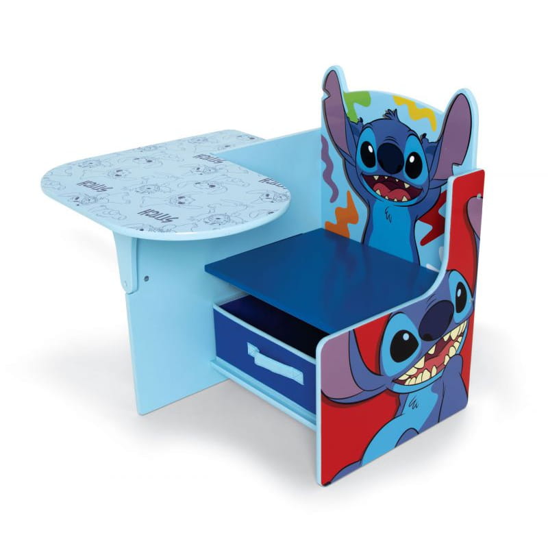 Silla Pupitre infantil con cajón de Stitch Disney