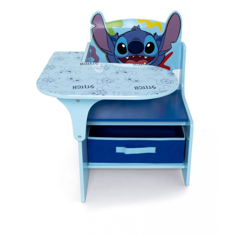 Silla Pupitre infantil con cajón de Stitch Disney