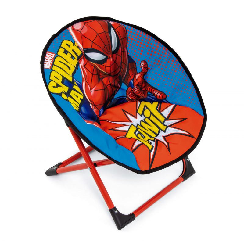 Silla de Spiderman Marvel con forma luna 50x50x50cm