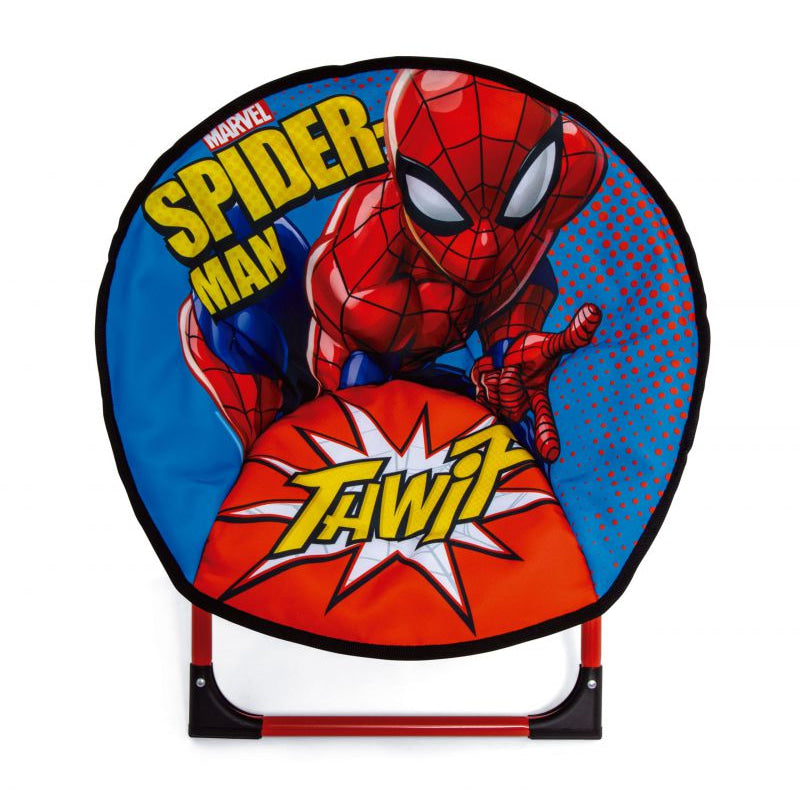 Silla de Spiderman Marvel con forma luna 50x50x50cm