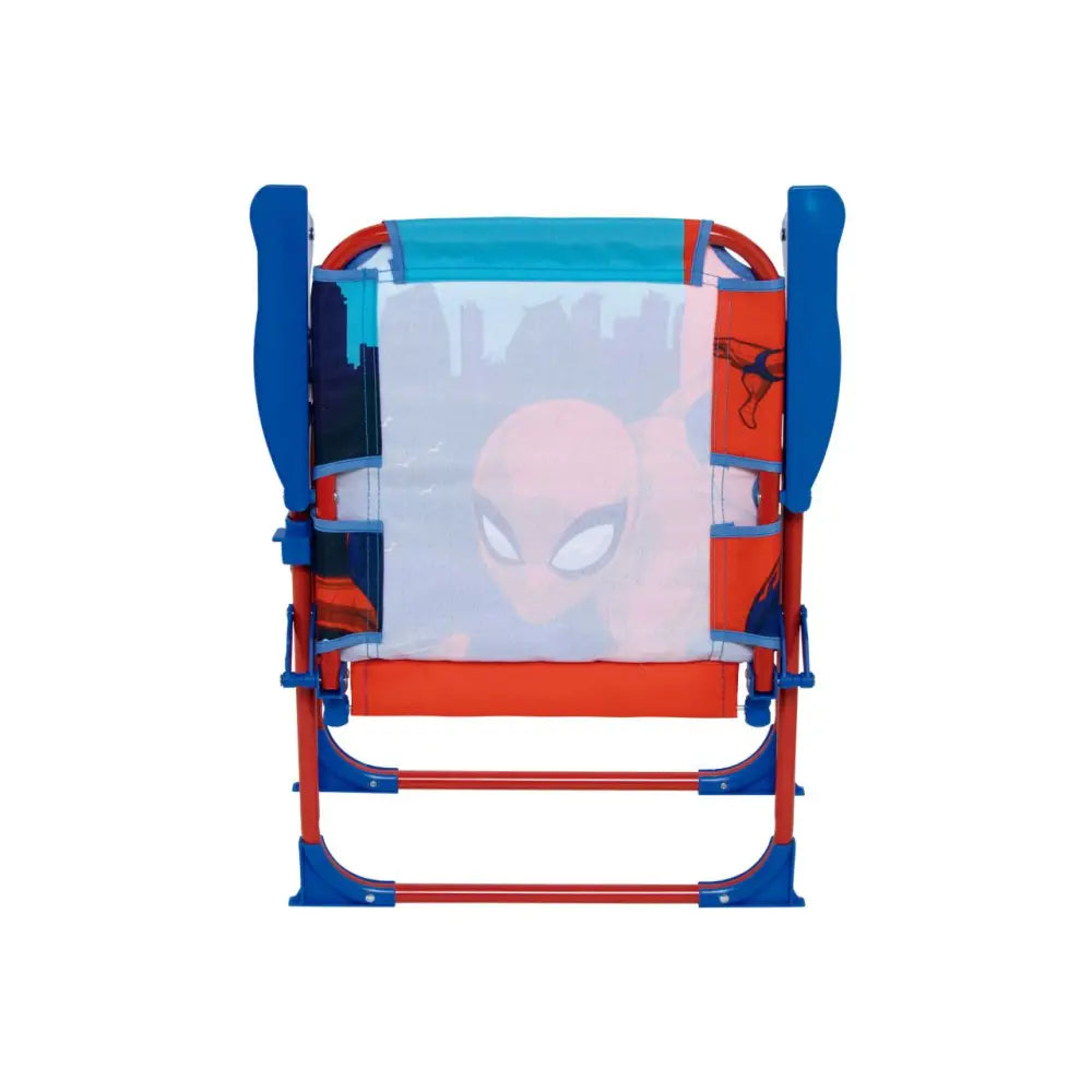 Silla Spiderman plegable infantil para interior exterior playa piscina 38X32X53CM