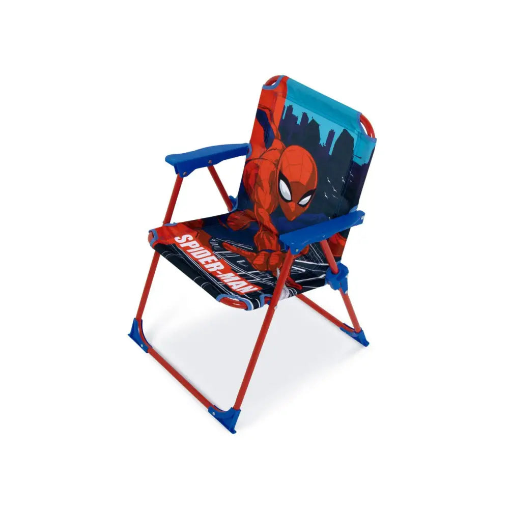 Silla Spiderman plegable infantil para interior exterior playa piscina 38X32X53CM