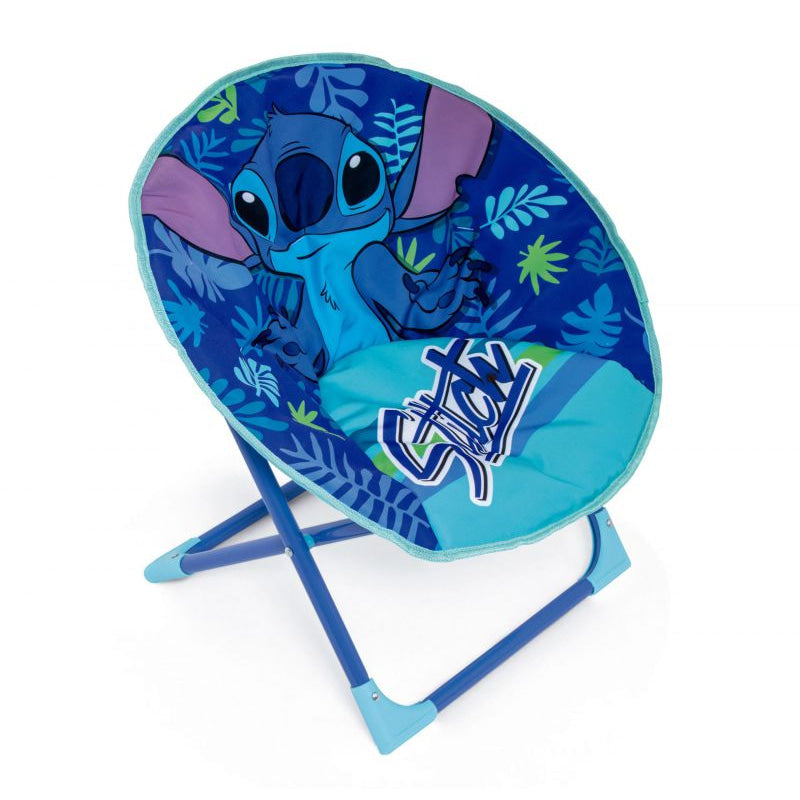 Silla de Stitch Disney con forma luna 50x50x50cm