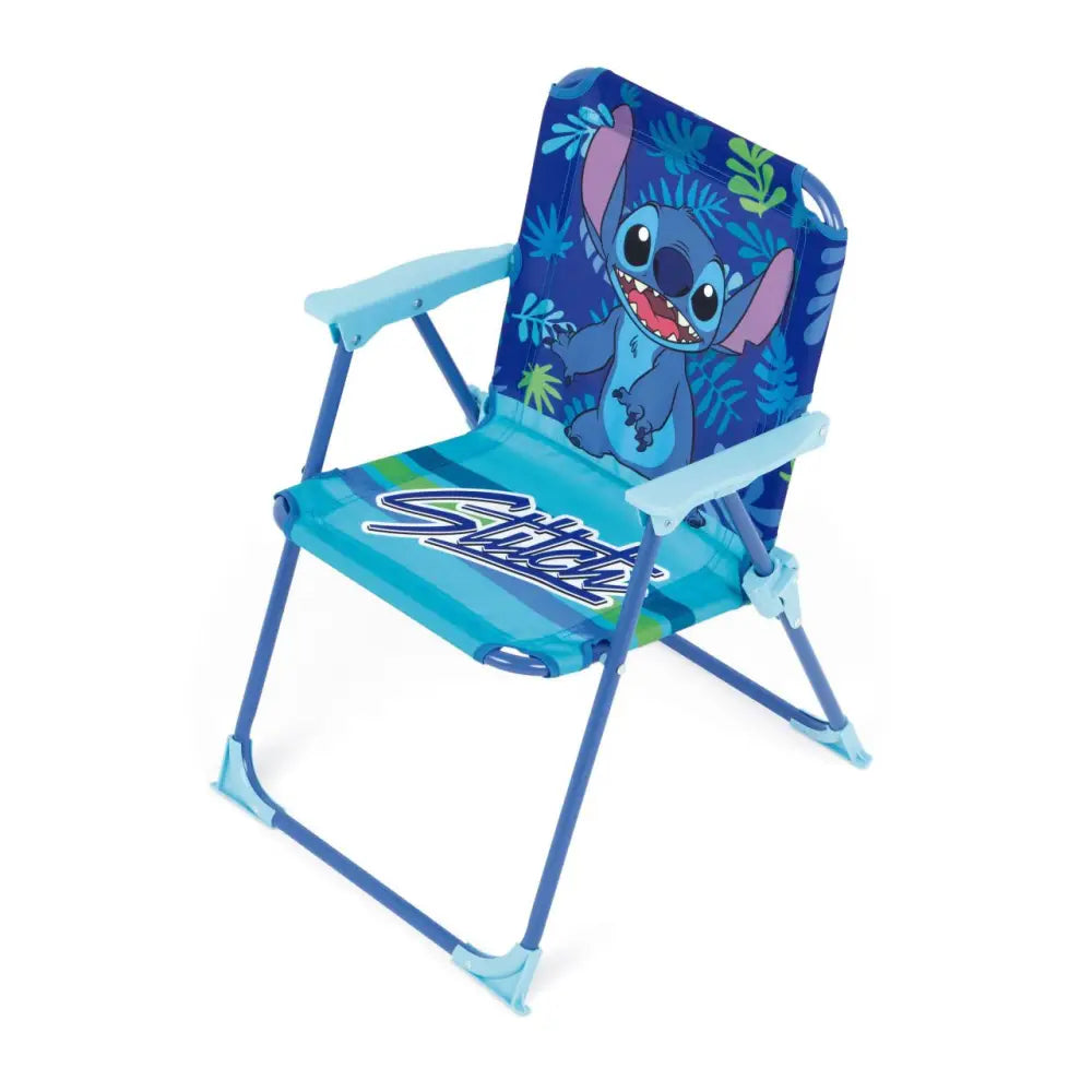 Silla Stitch plegable infantil para interior exterior playa piscina 38X32X53CM