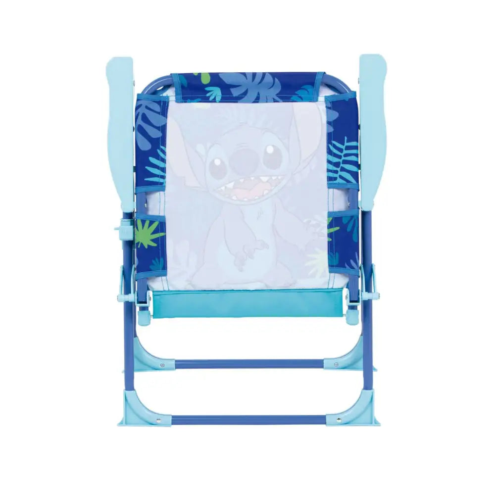Silla Stitch plegable infantil para interior exterior playa piscina 38X32X53CM