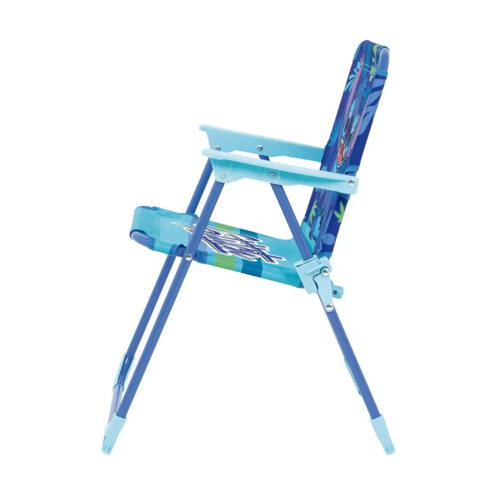 Silla Stitch plegable infantil para interior exterior playa piscina 38X32X53CM