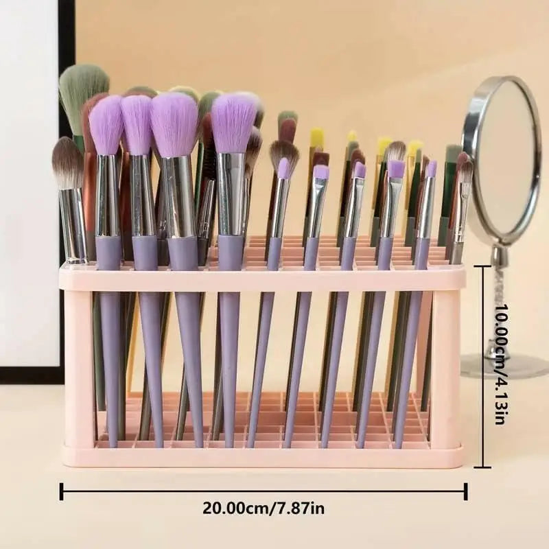 Soporte de almacenamiento para brochas y pinceles maquillaje organizador escritorio