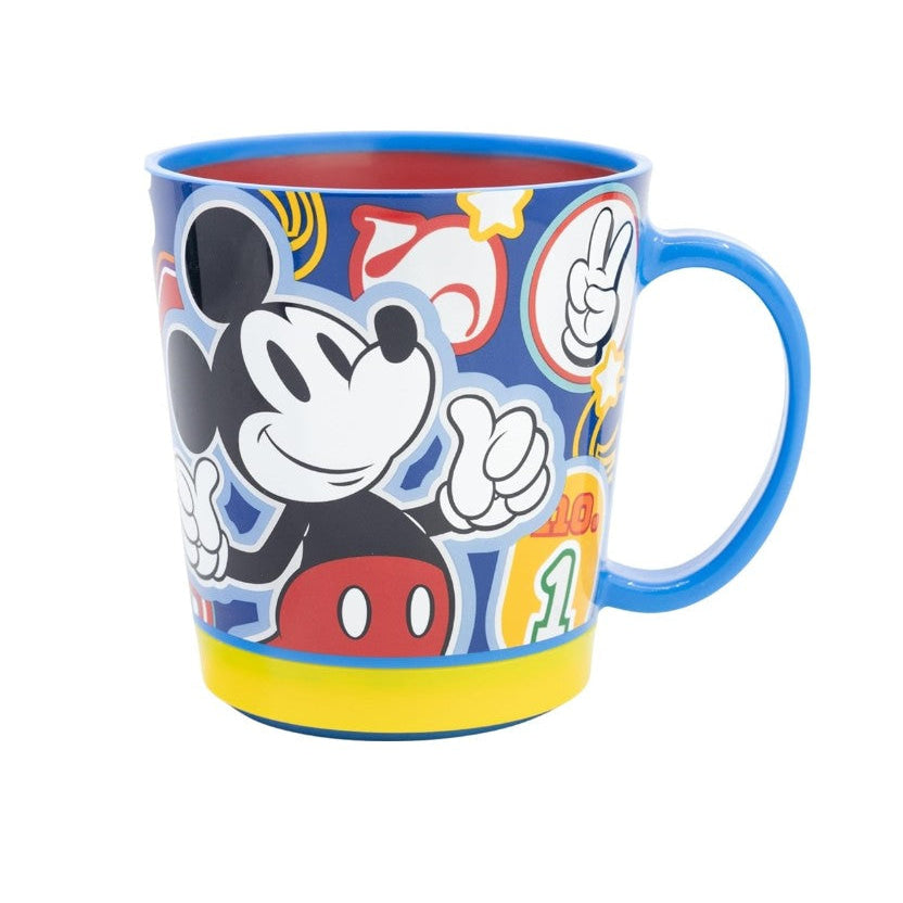 Taza antivuelco infantil Mickey Mouse Disney 410ml con Smart Grip