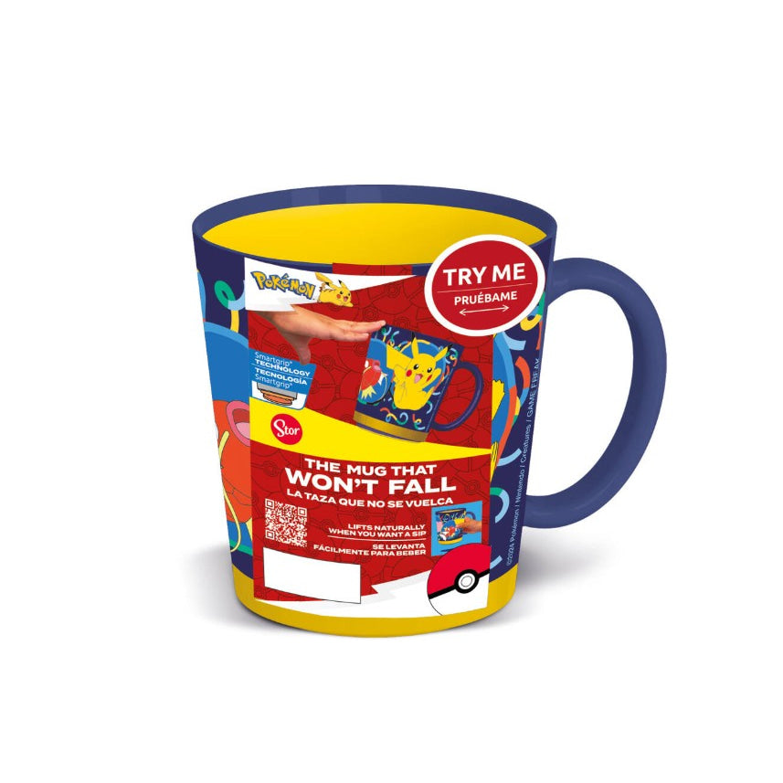 Taza antivuelco infantil Pokémon 410ml con Smart Grip