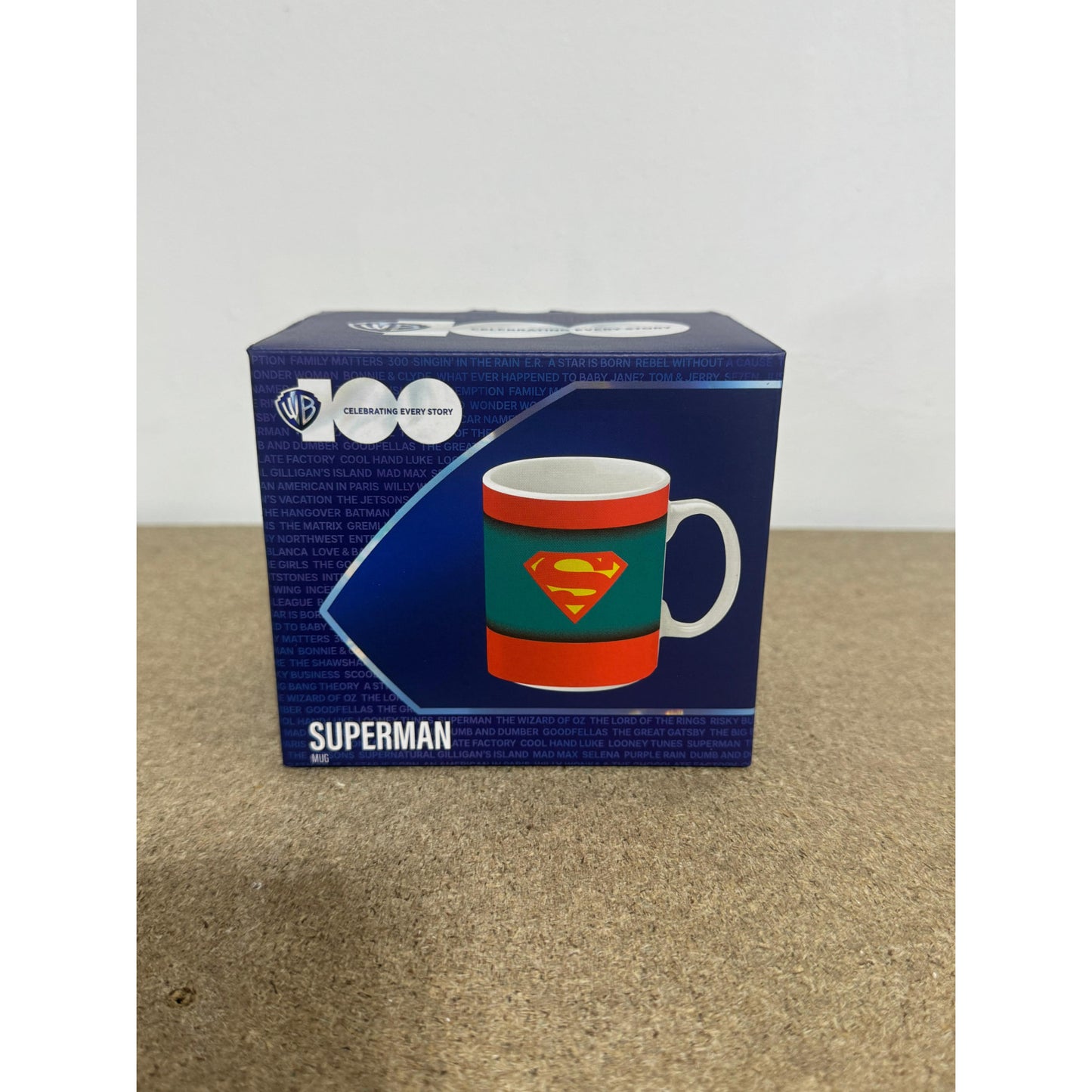 Taza de Desayuno Superman en Cerámica 325 ml - Regalo Original