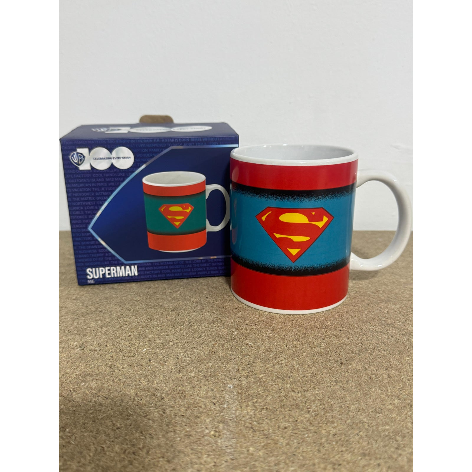 Taza de Desayuno Superman en Cerámica 325 ml - Regalo Original