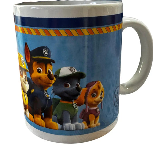 Taza Patrulla Canina de Cerámica – Paw Patrol Chase Marshall Rubble Rocky y Skye Regalo Infantil Original