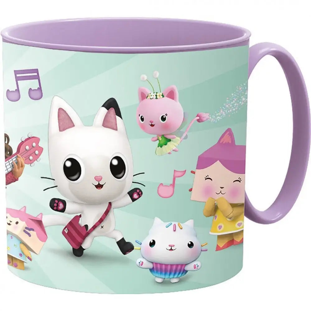 Taza vaso infantil microondas GABBY´S DOLLHOUSE 265ML