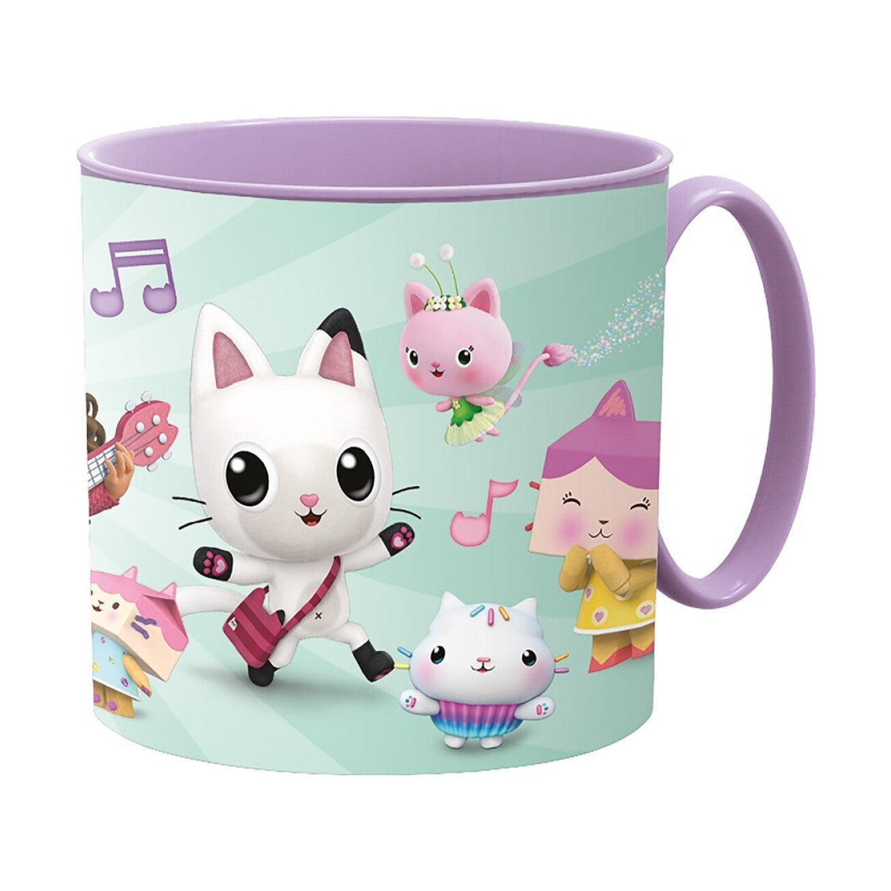 Taza vaso infantil microondas GABBY´S DOLLHOUSE 265ML