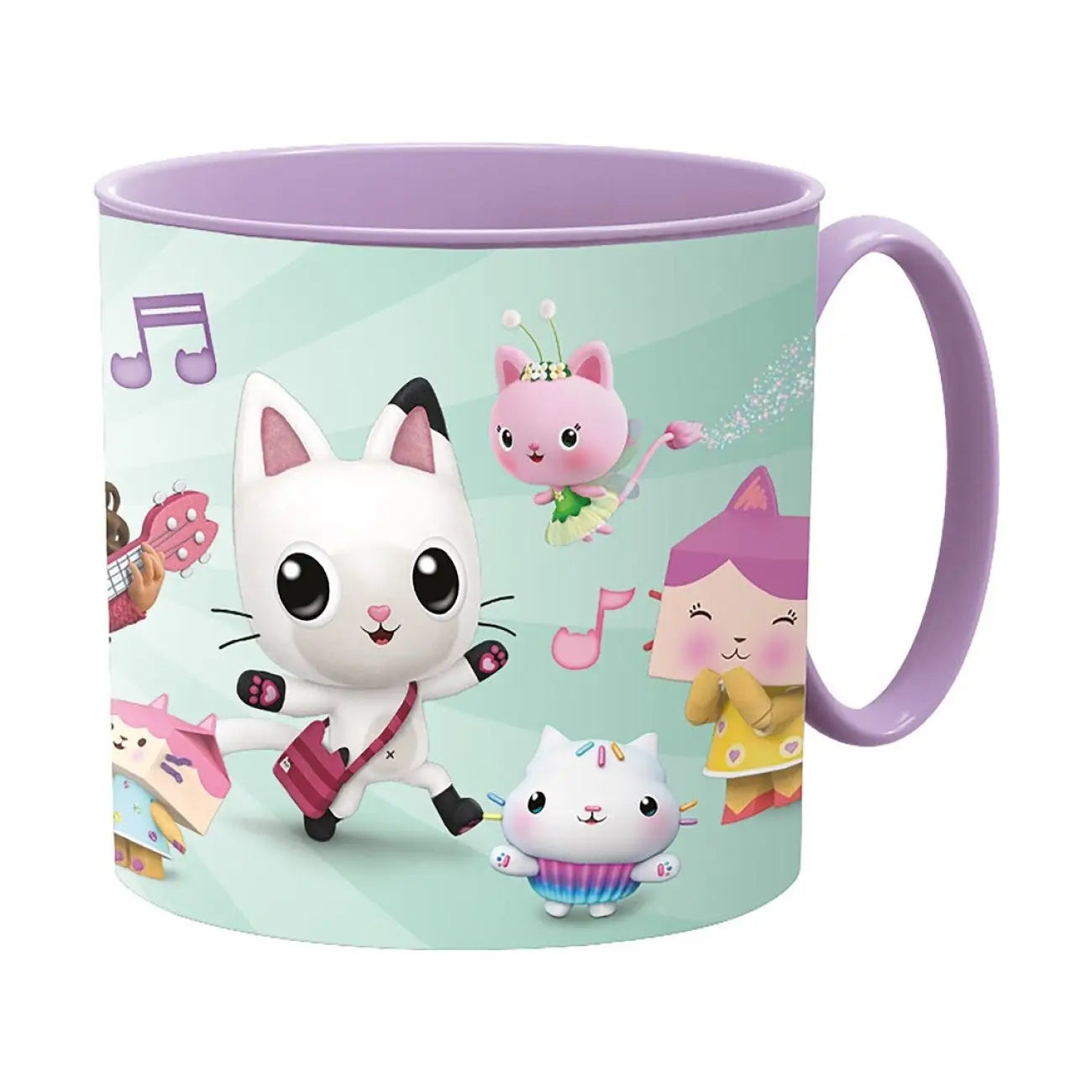 Taza vaso infantil microondas GABBY´S DOLLHOUSE 265ML