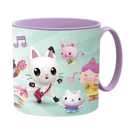 Taza vaso infantil microondas GABBY´S DOLLHOUSE 265ML