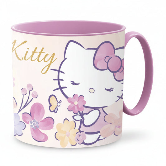 Taza vaso microondas 265ml Hello Kitty Sanrio