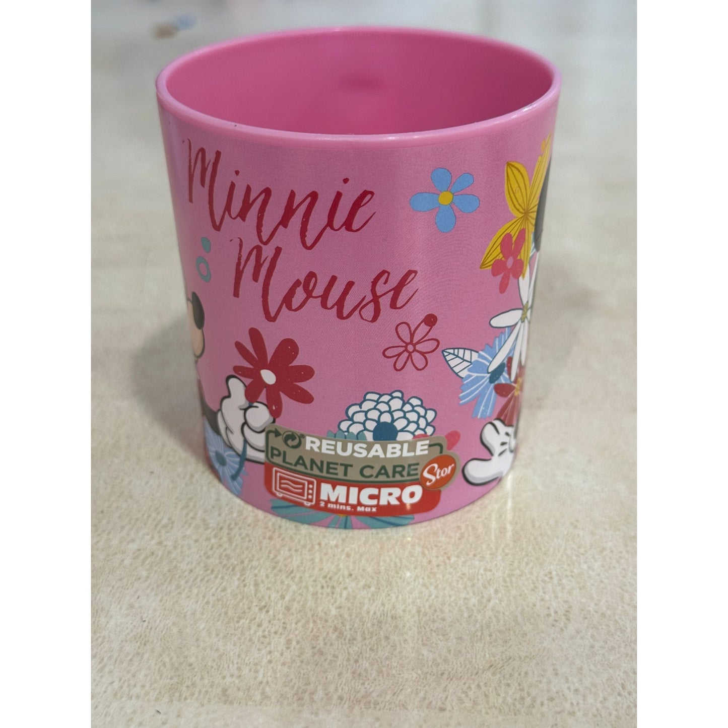 Taza vaso microondas 350ML MINNIE MOUSE