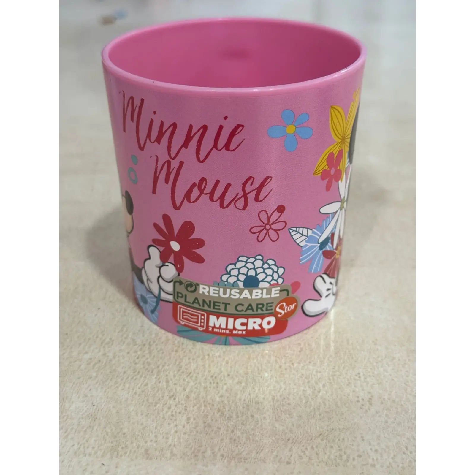 Taza vaso microondas 350ML MINNIE MOUSE