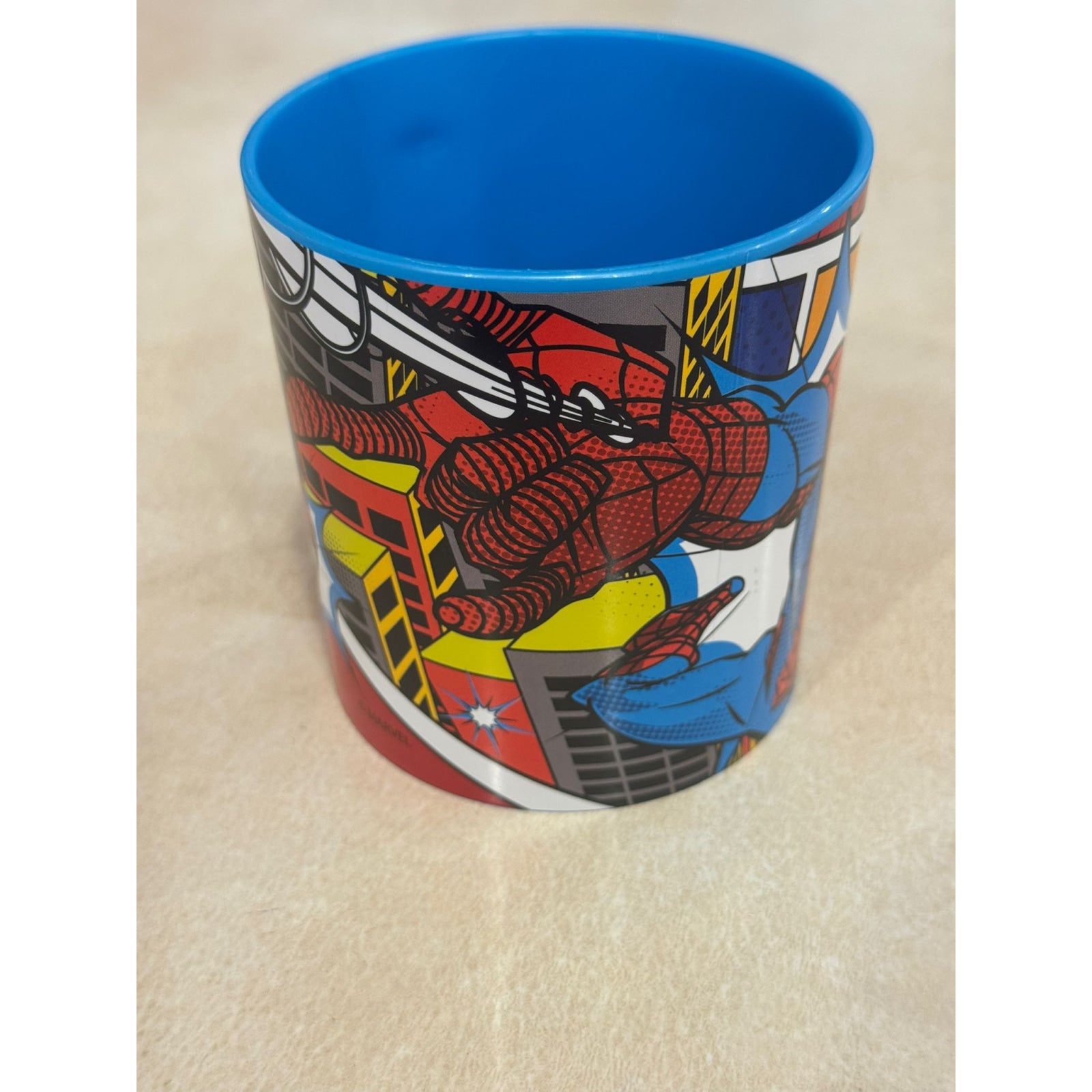 Taza vaso microondas 350ML SPIDERMAN