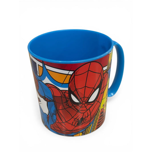 Taza vaso microondas 350ML SPIDERMAN - Azul