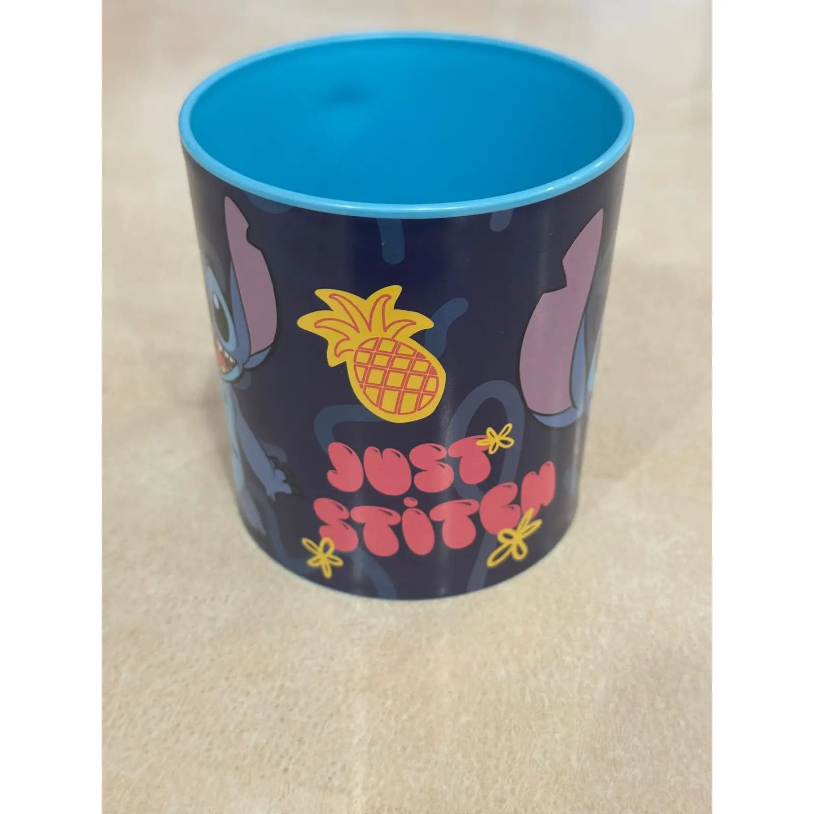 Taza vaso microondas 350ML STITCH niño niña