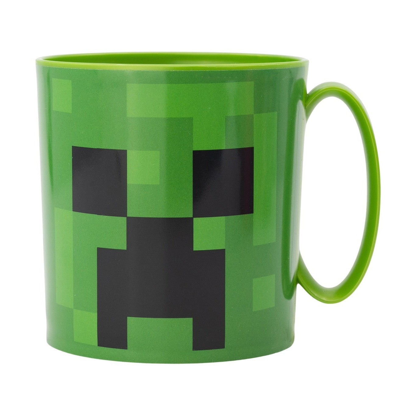 Taza vaso microondas 390ml Minecraft verde
