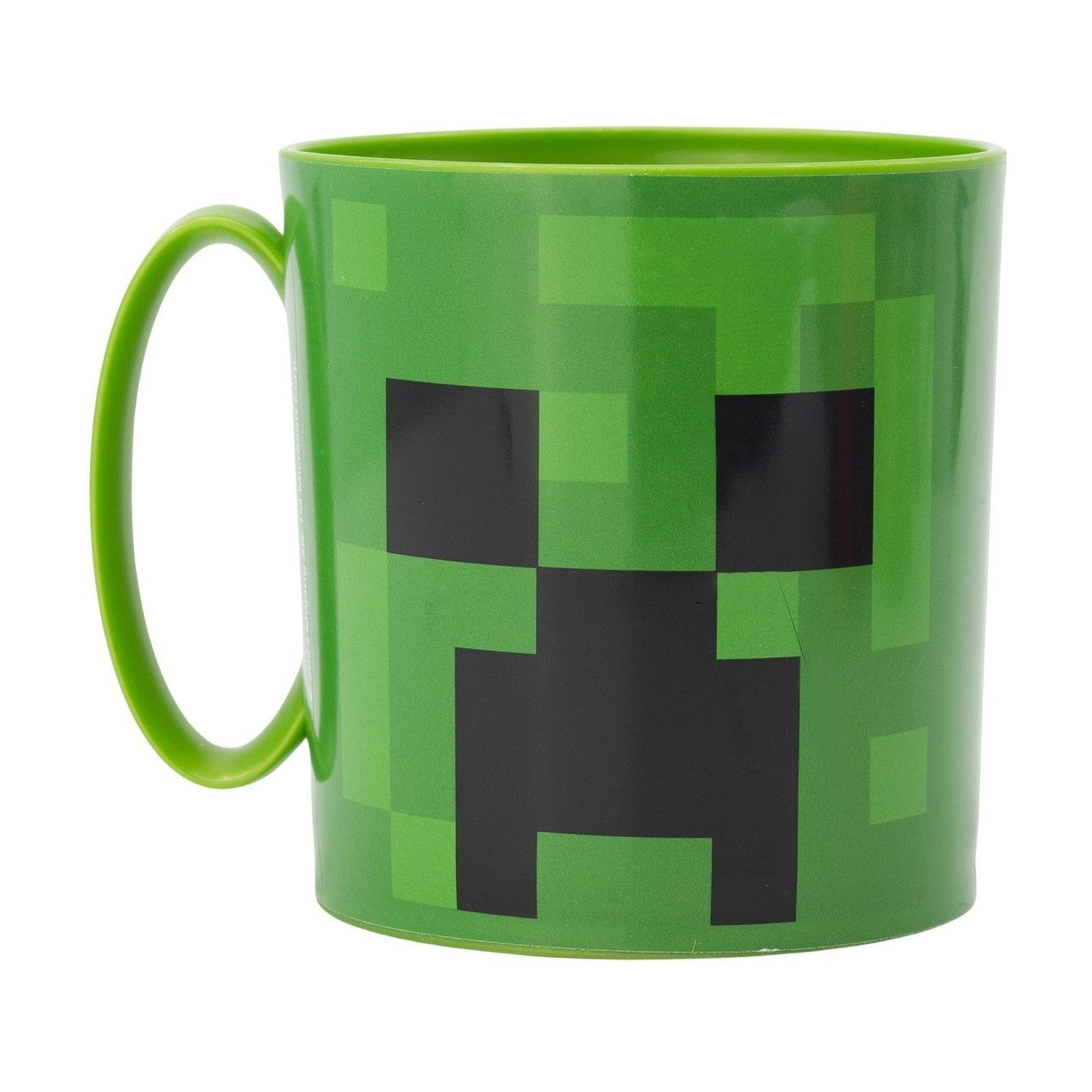 Taza vaso microondas 390ml Minecraft verde