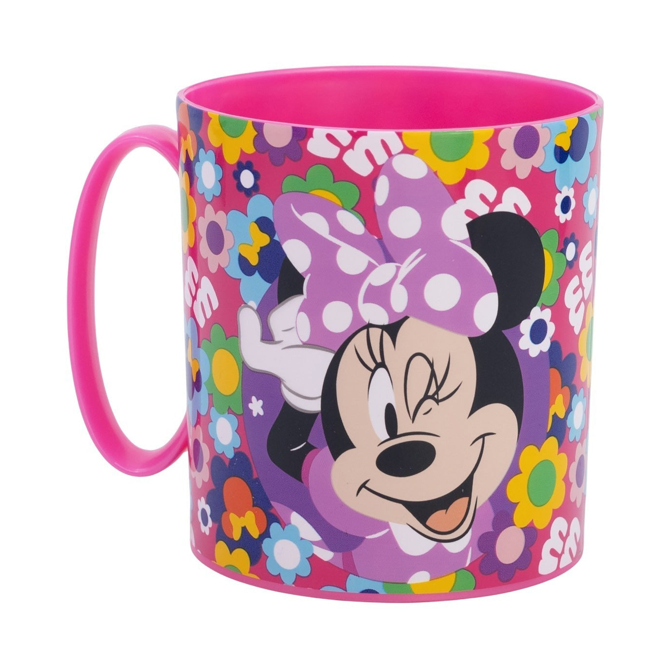Taza vaso microondas 390ml Minnie Mouse Floral