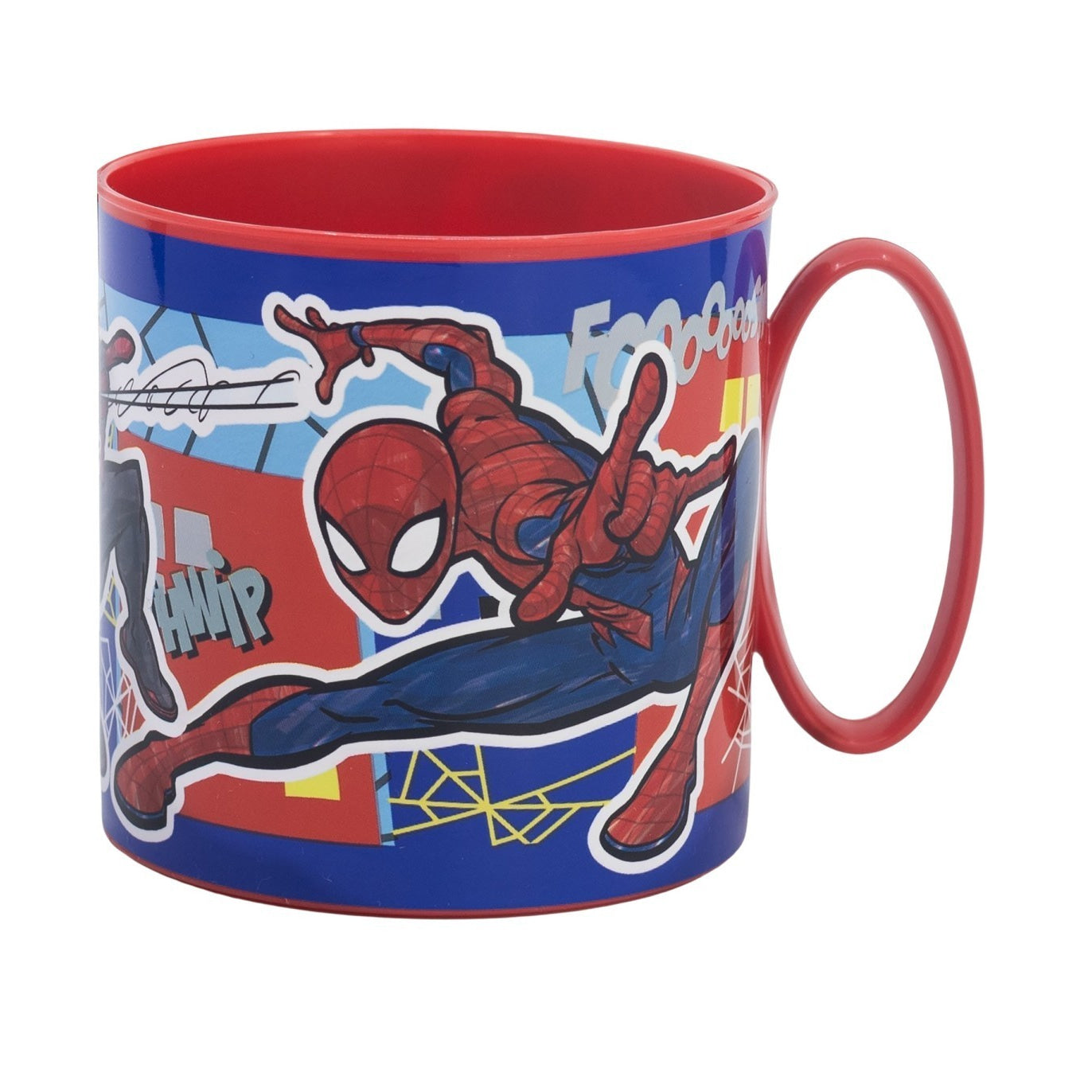 Taza vaso microondas 390ml Spiderman Marvel