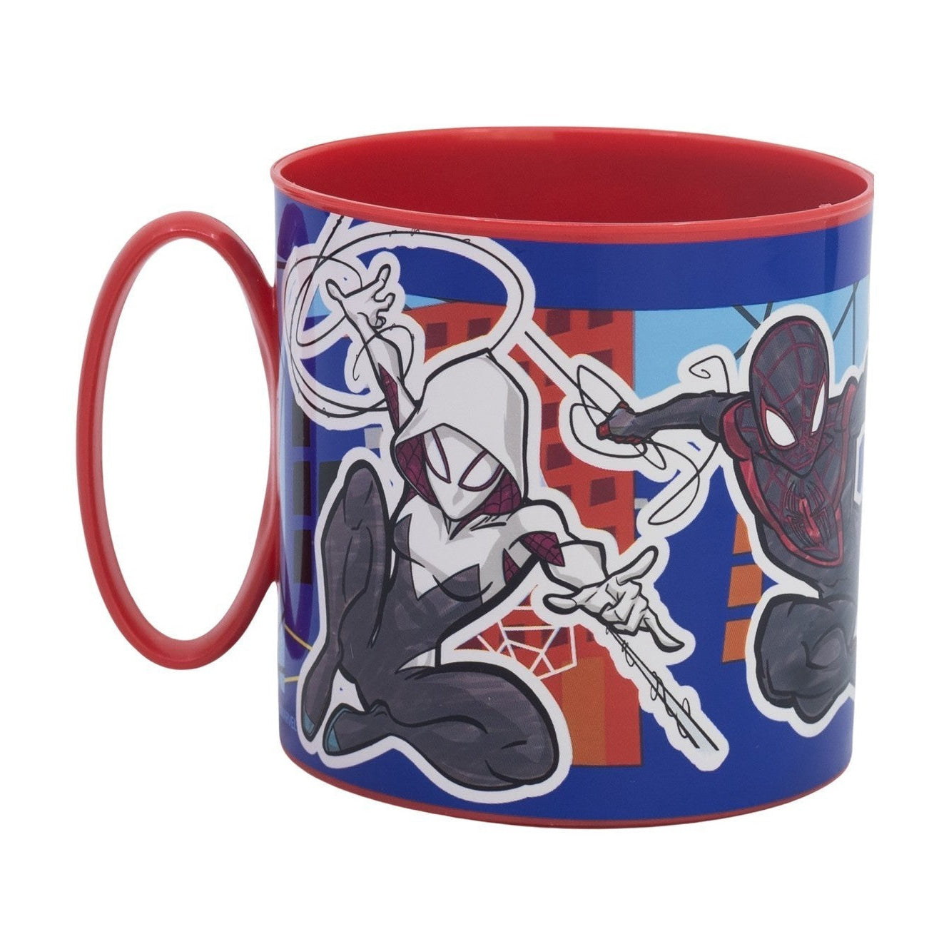 Taza vaso microondas 390ml Spiderman Marvel